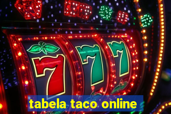 tabela taco online